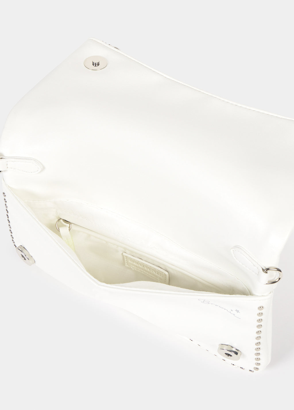 Tas met klep en studs