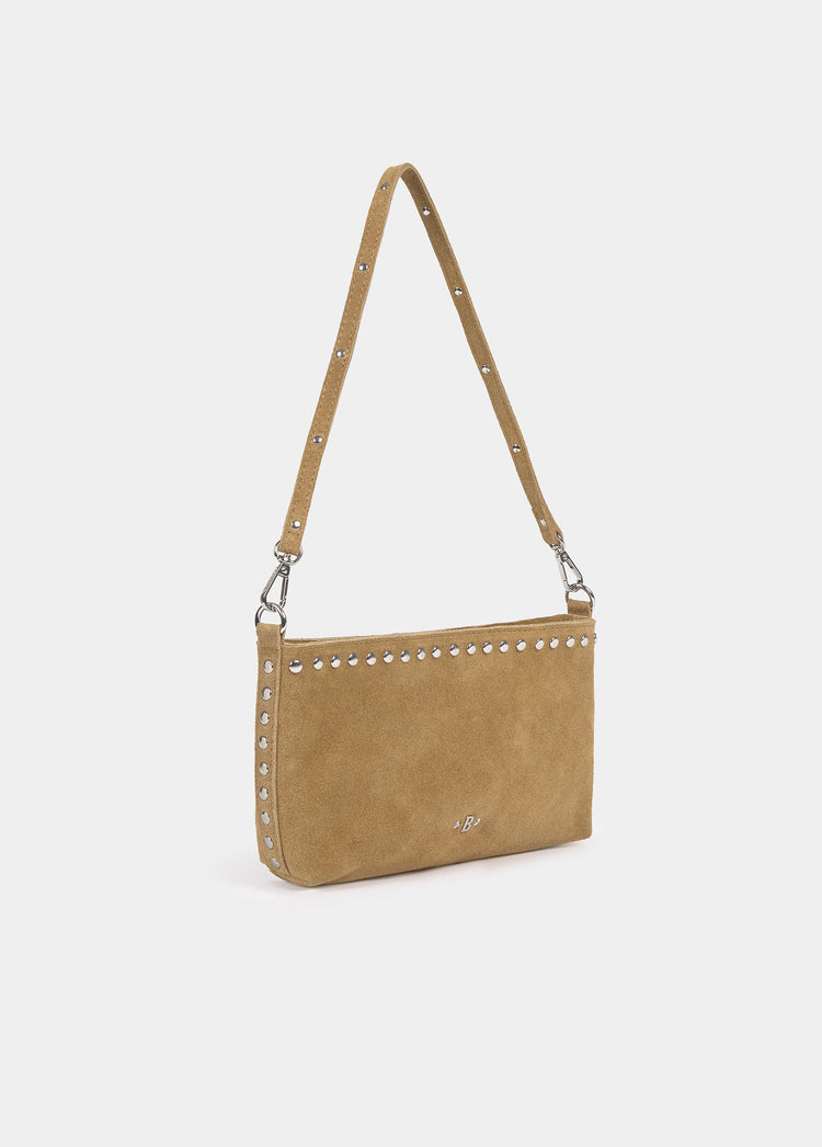 Bolso tachas piel