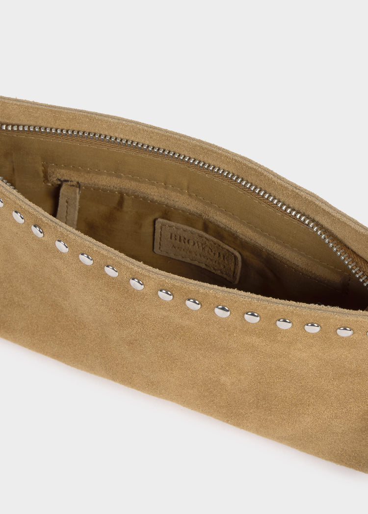Bolso tachas piel
