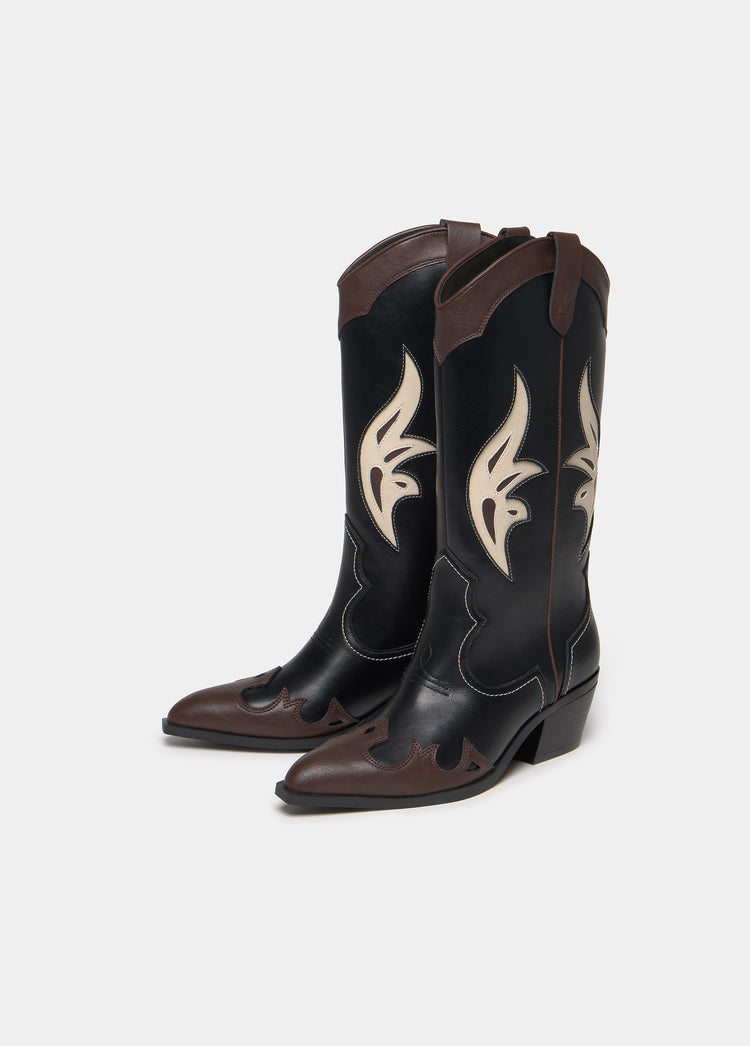 Cowboylaars met fantasieprint