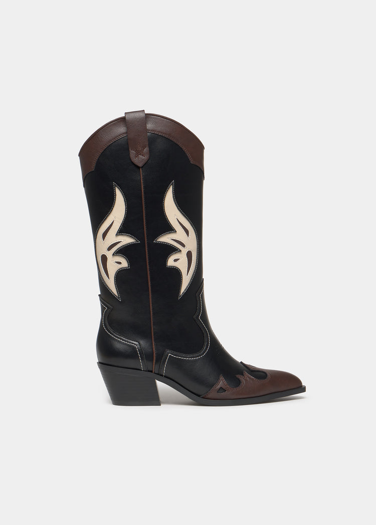 Cowboylaars met fantasieprint