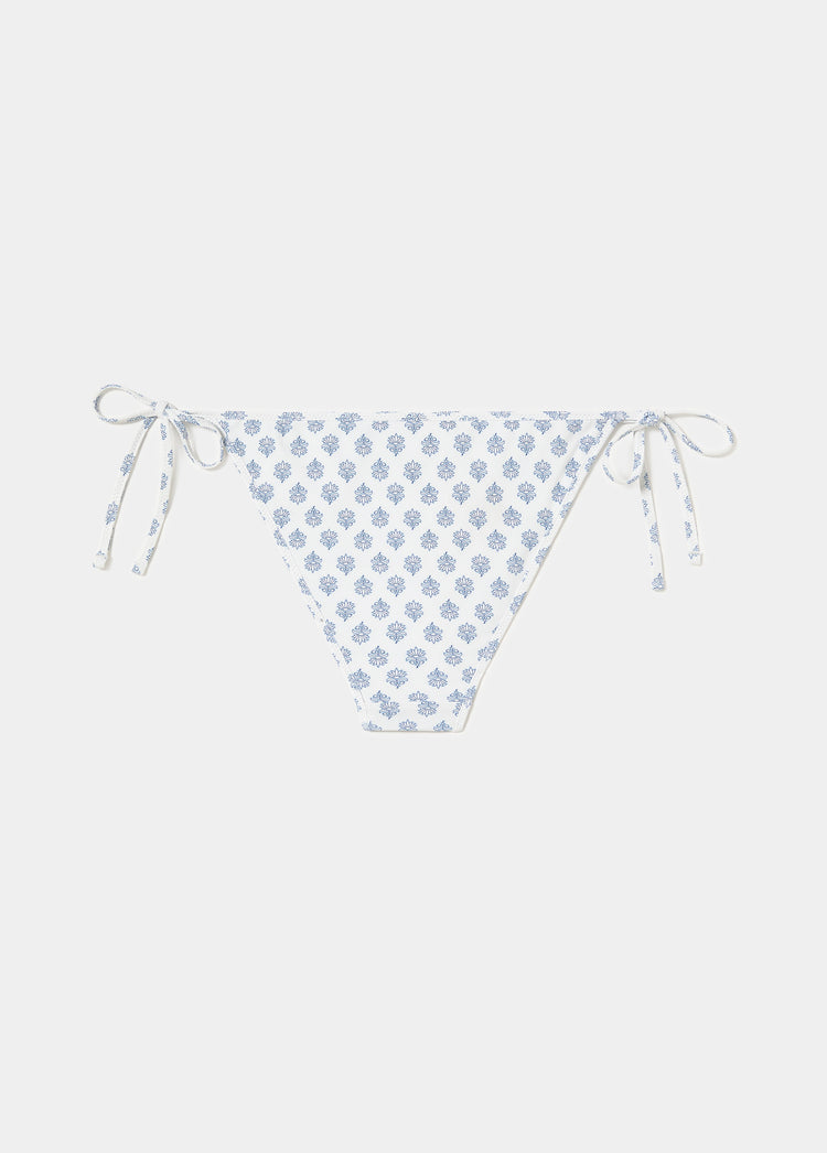Reversible printed tied panties