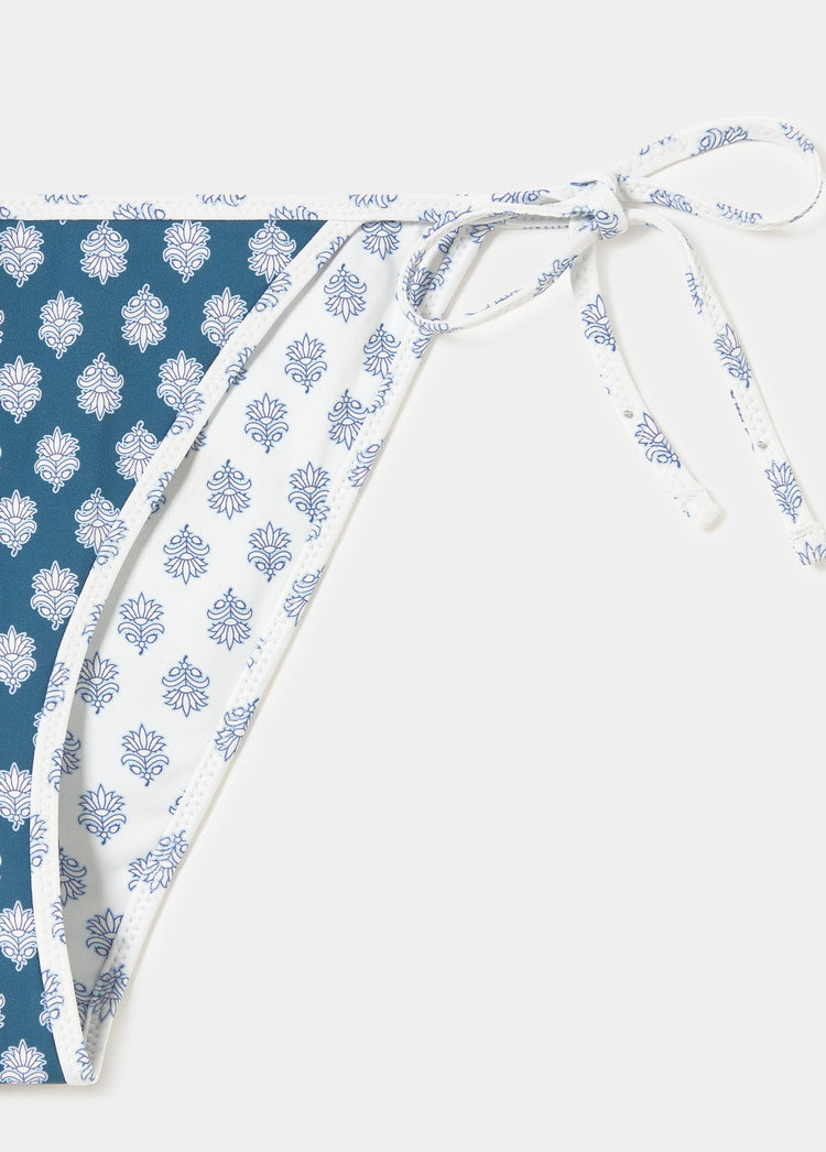 Reversible printed tied panties