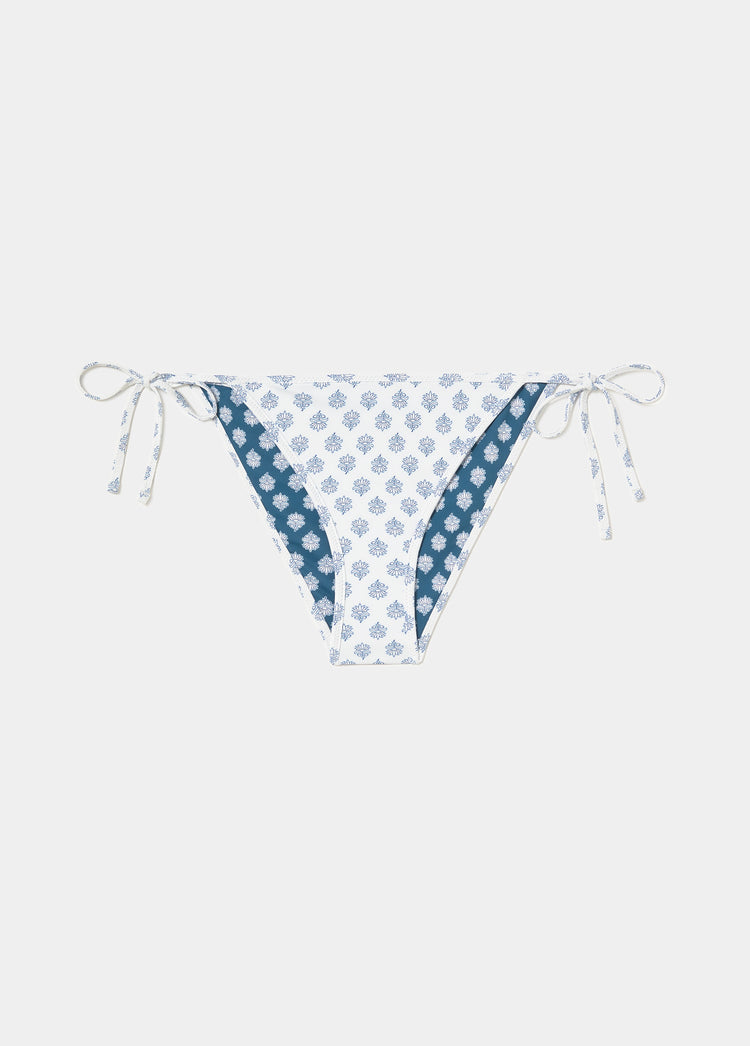 Reversible printed tied panties