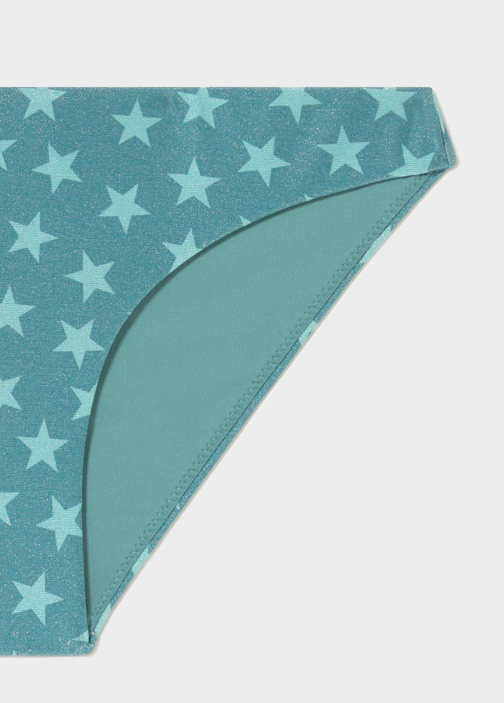 Slipje met sterren in metallic draad
