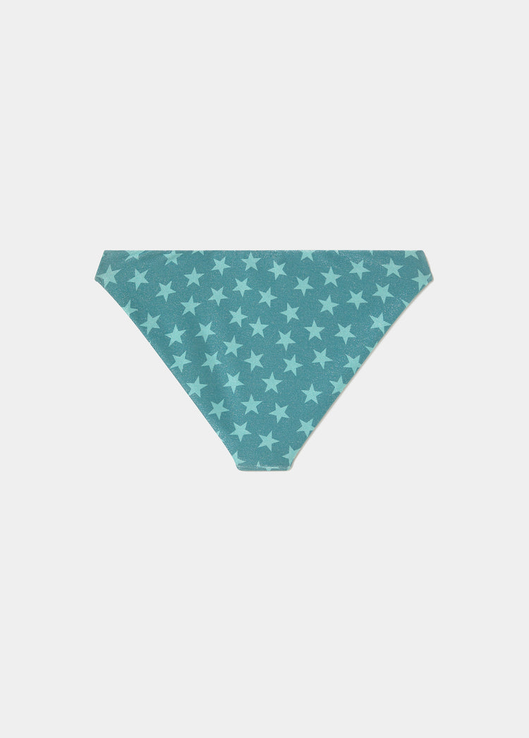 Metallic thread star briefs