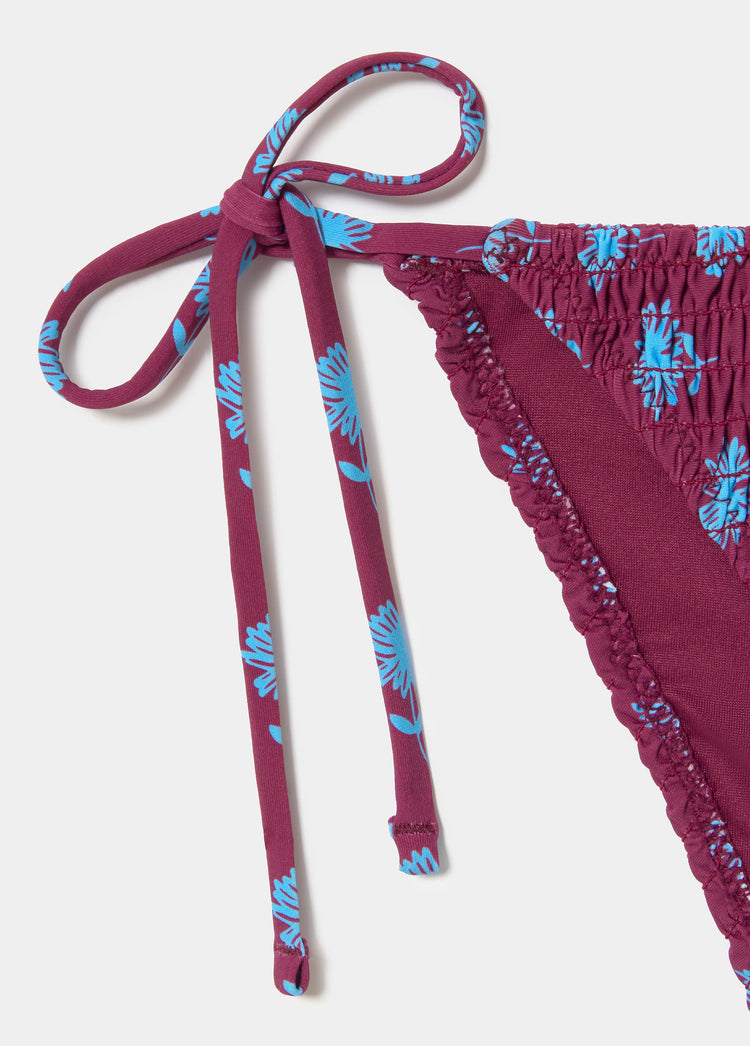 Bedrukte smock-slip