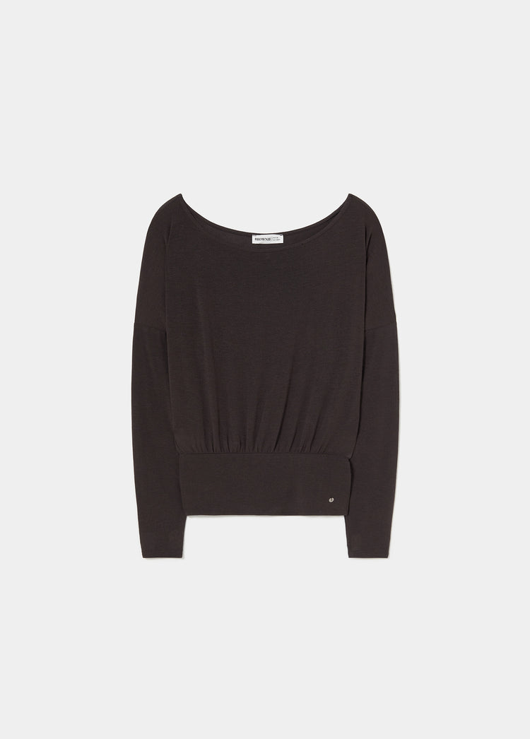 Fitted waist t-shirt