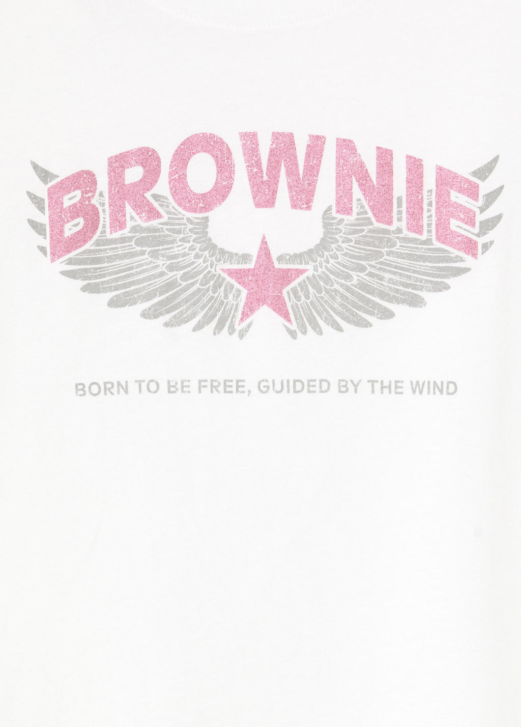 T-shirt with wing logo