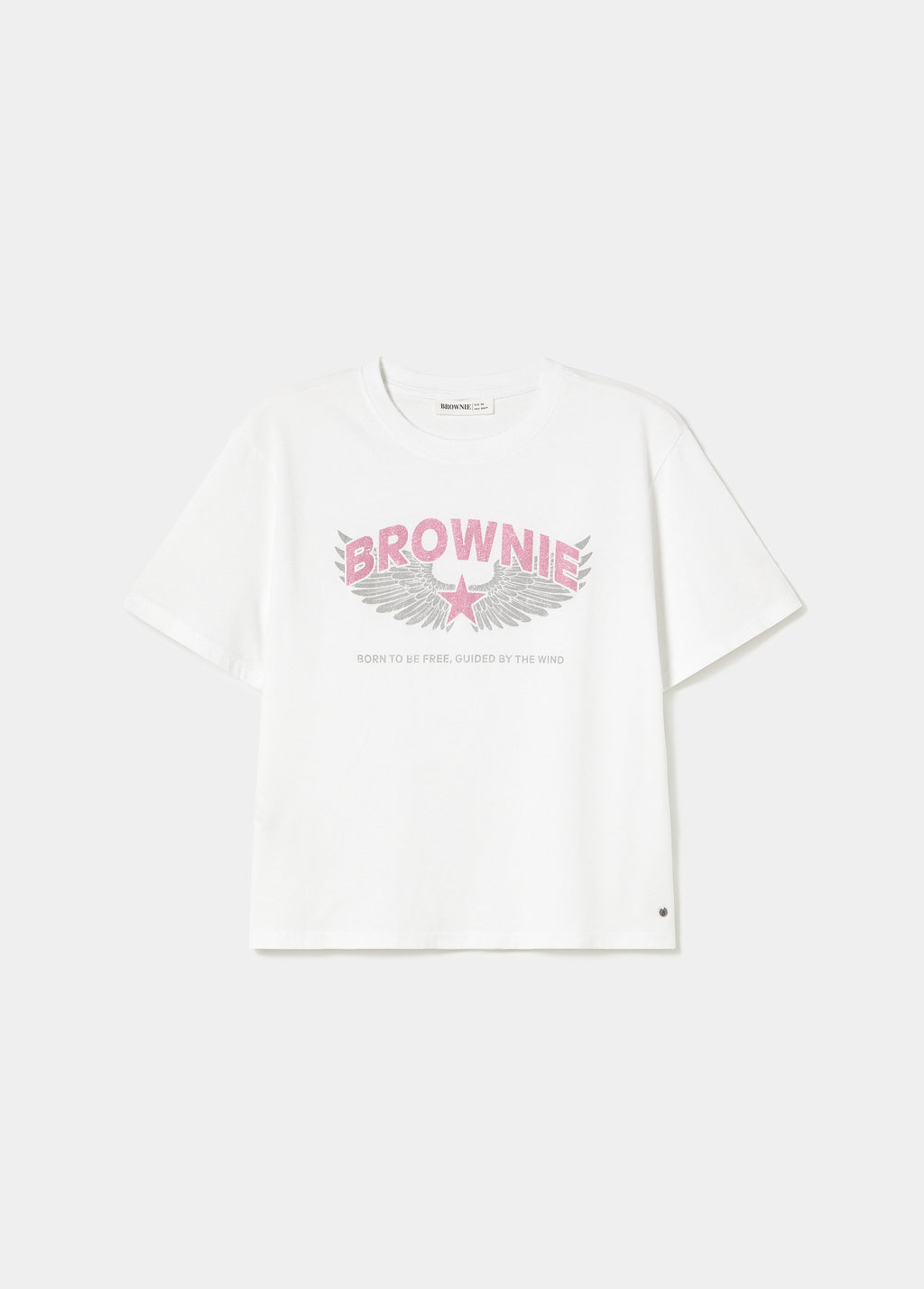 T-shirt with wing logo