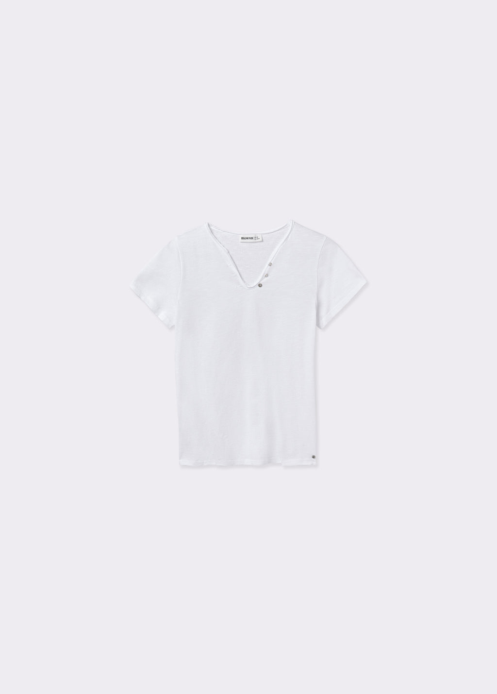 Camiseta algodón botones