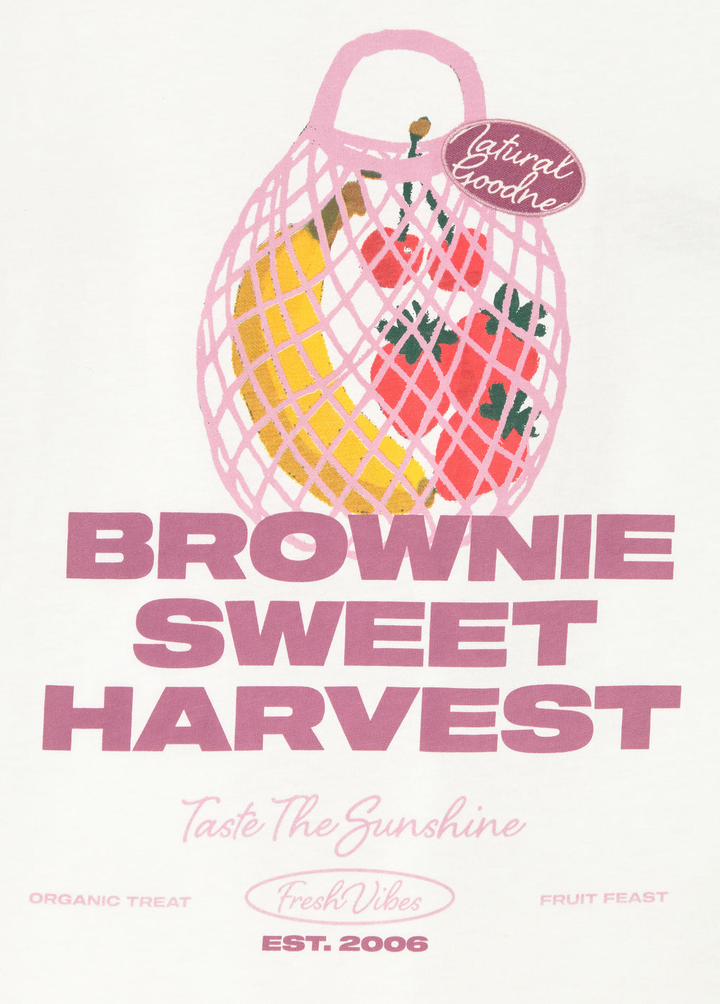 Fruit print t-shirt