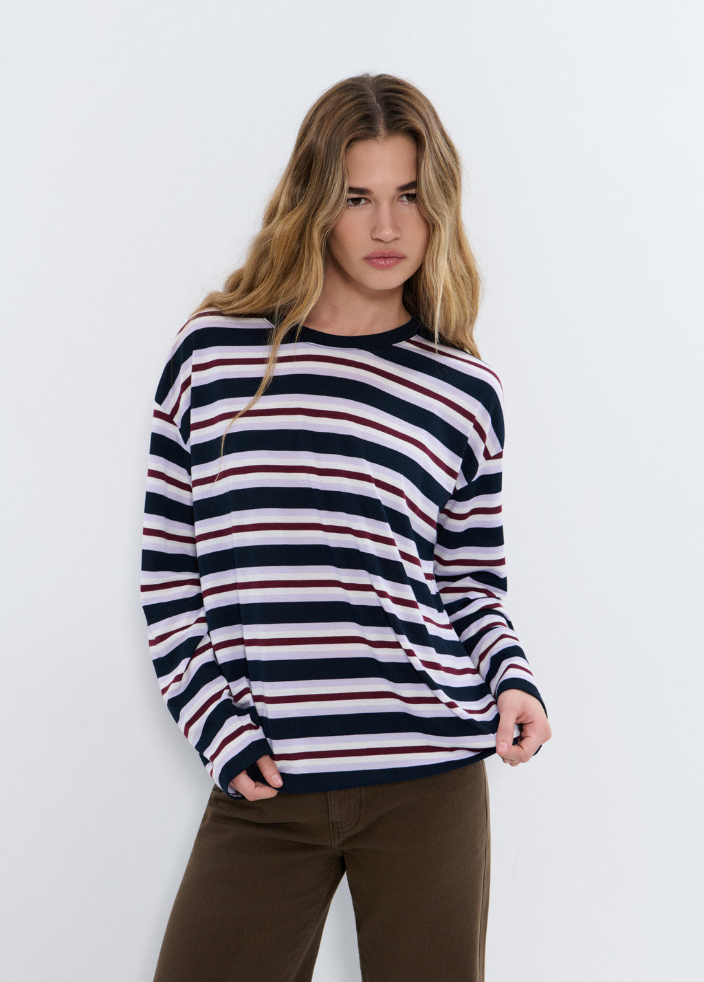 Gestreiftes T-Shirt