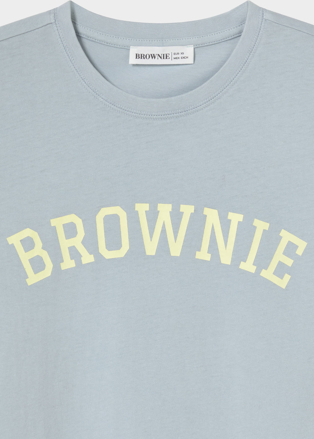Camiseta texto brownie