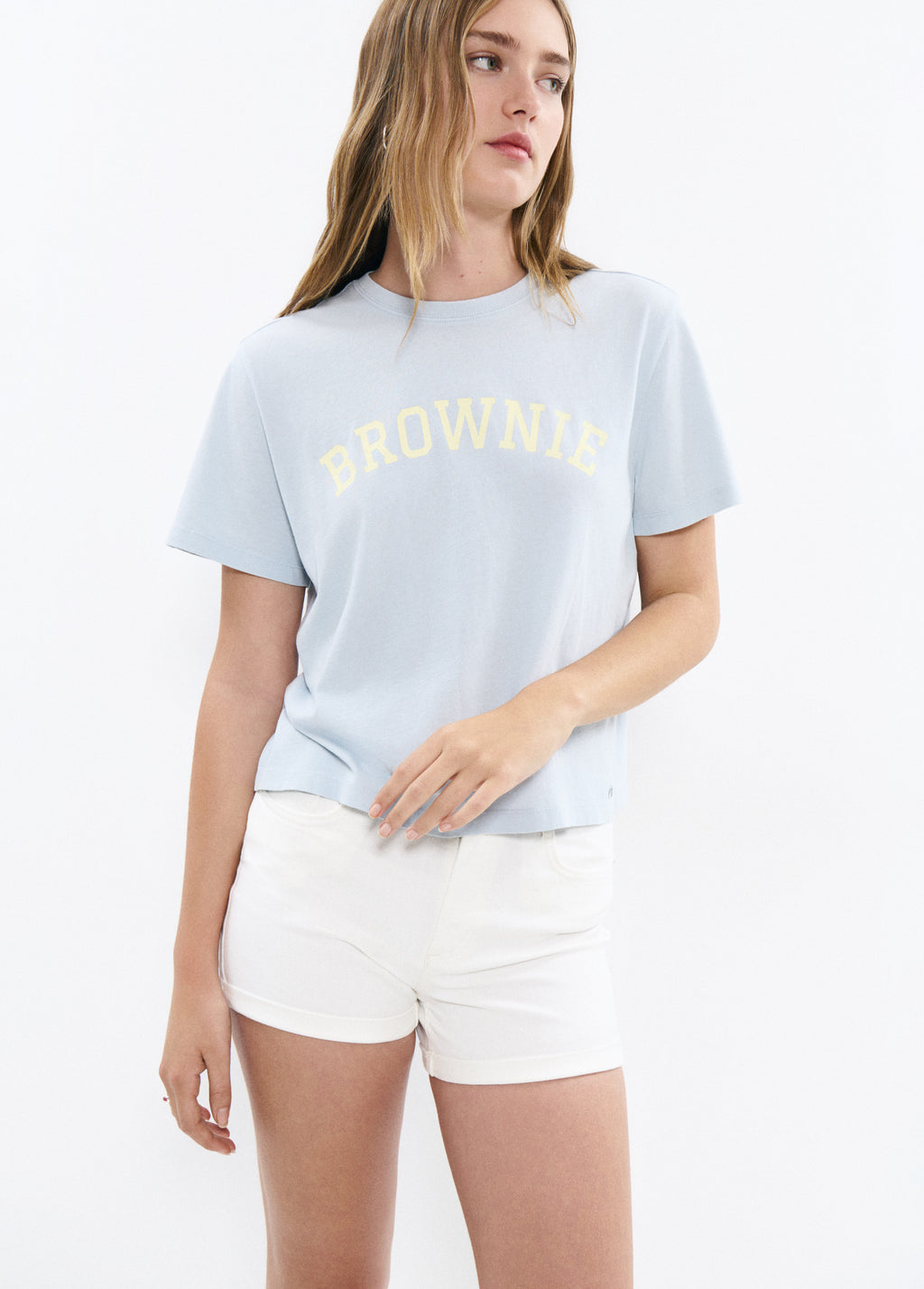 Camiseta texto brownie