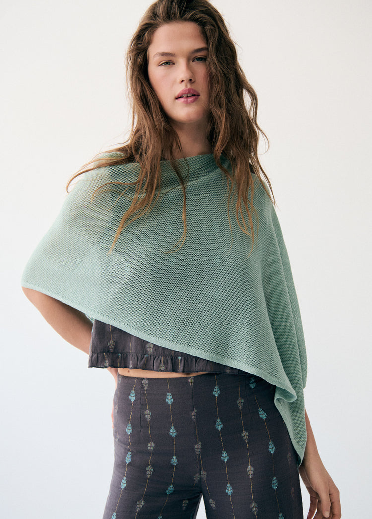 Sequin cape