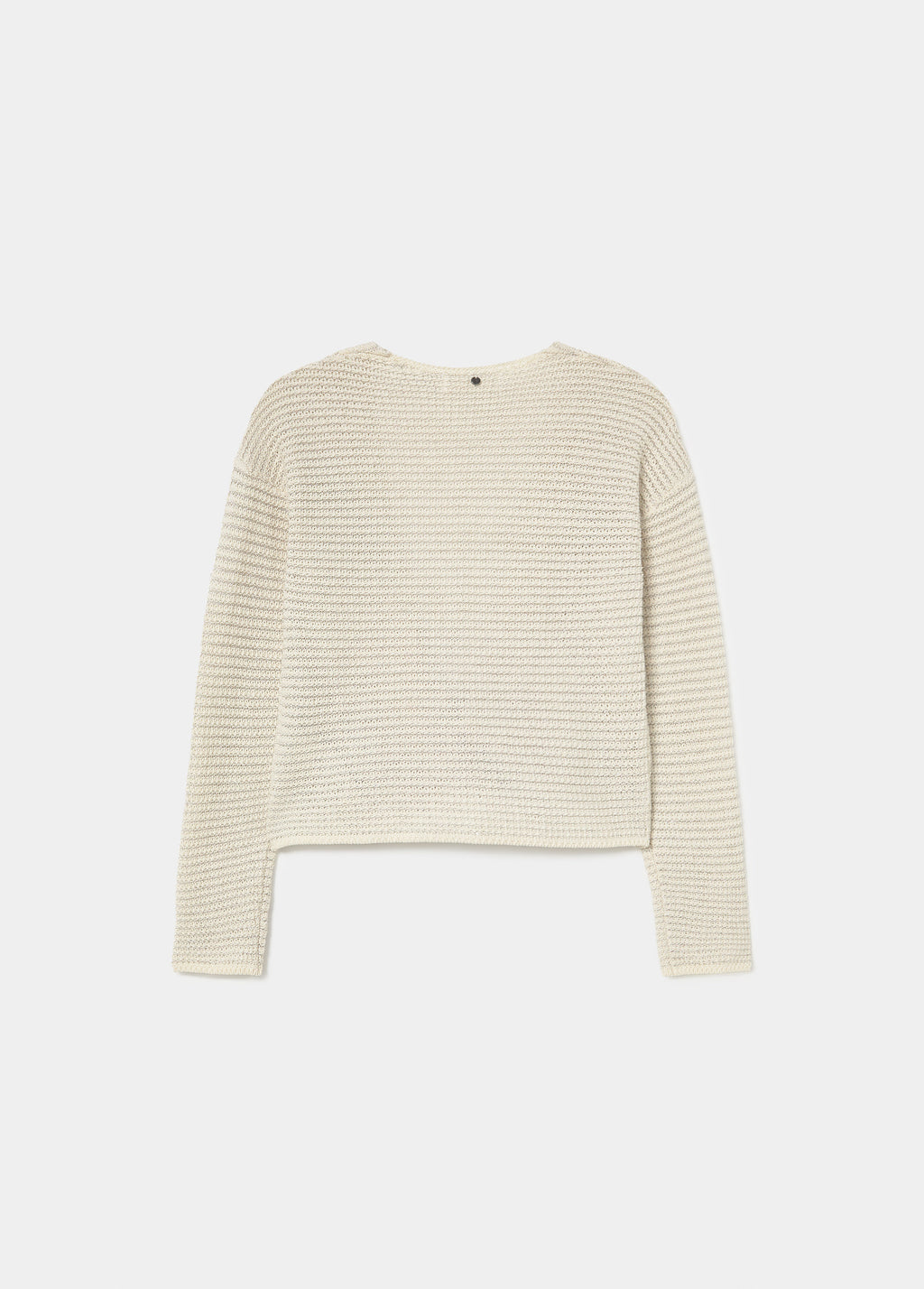 Veste en maille croisée