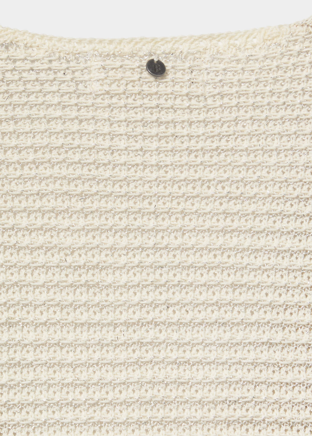 Veste en maille croisée