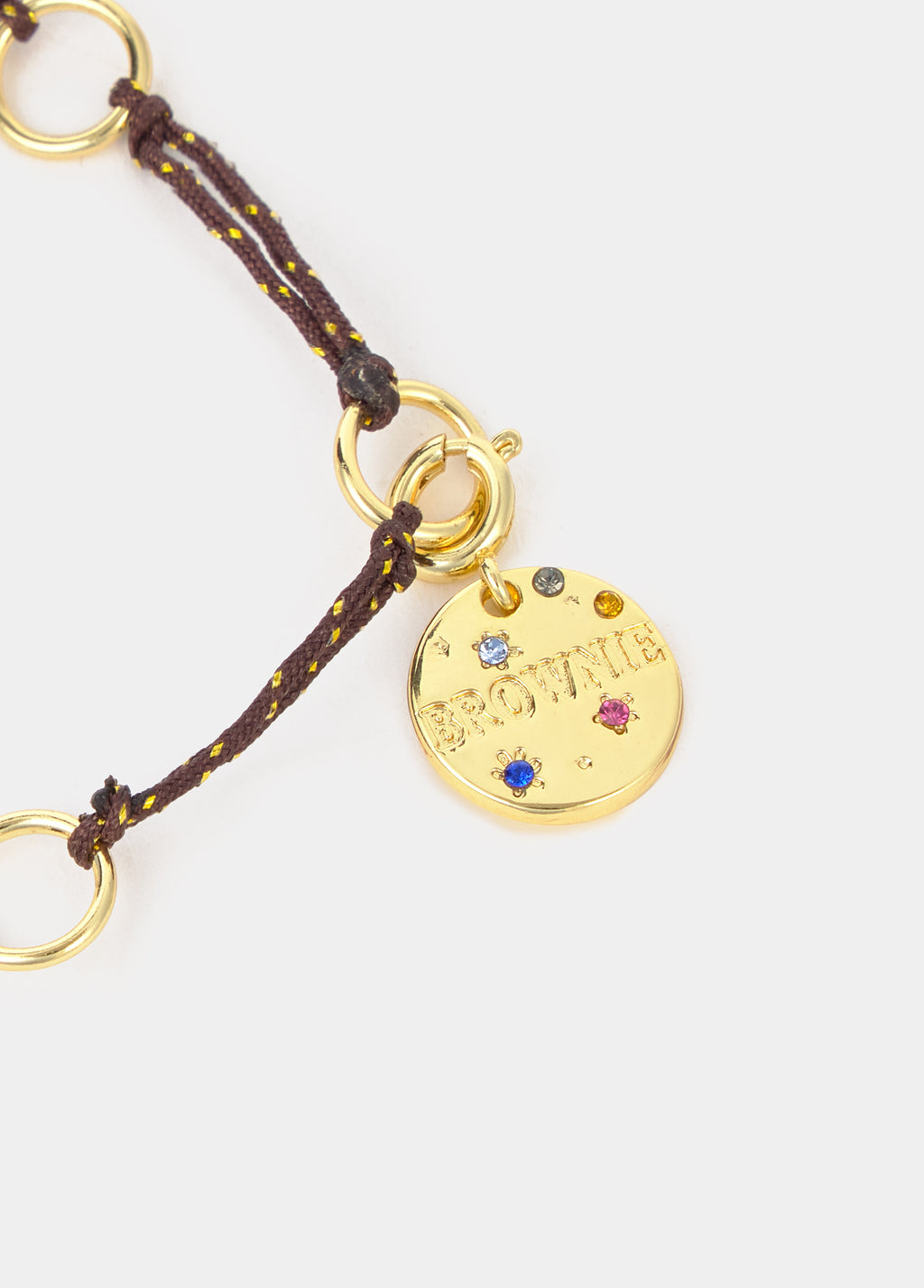 Charm medalla brownie