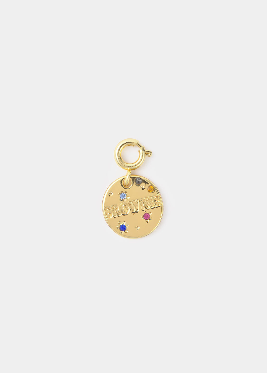 Charm medalla brownie