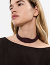 Choker con mini perline
