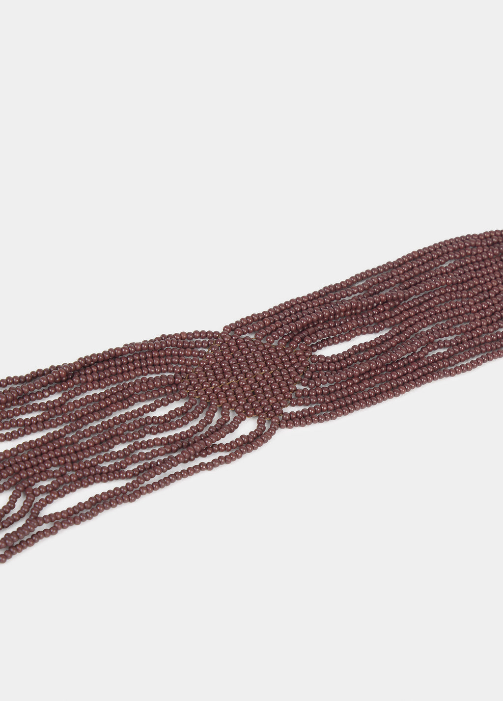 Choker con mini perline