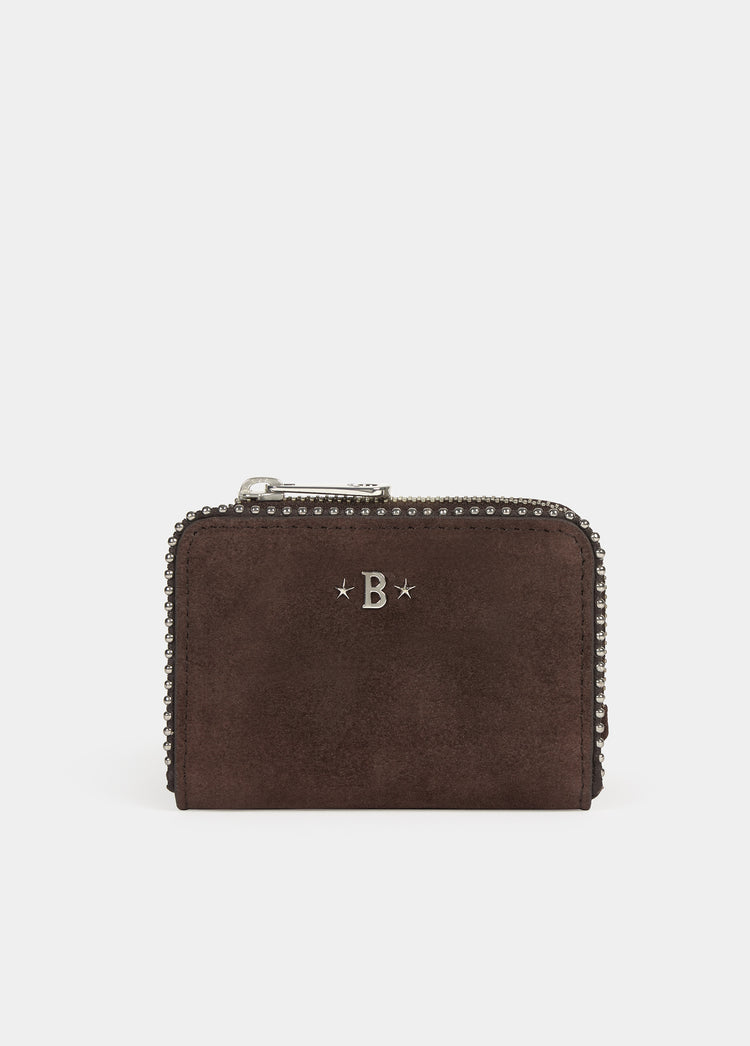 Studded coin purse