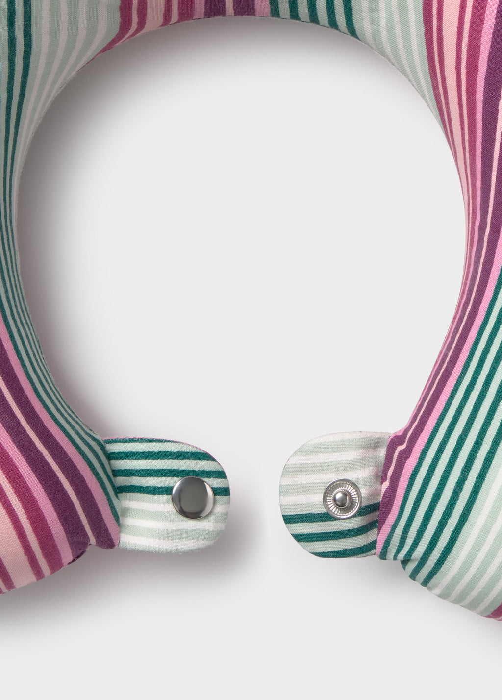 Striped printed cervical cushion