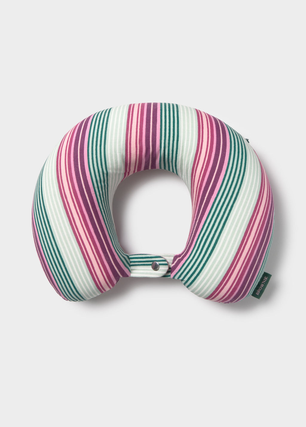 Striped printed cervical cushion