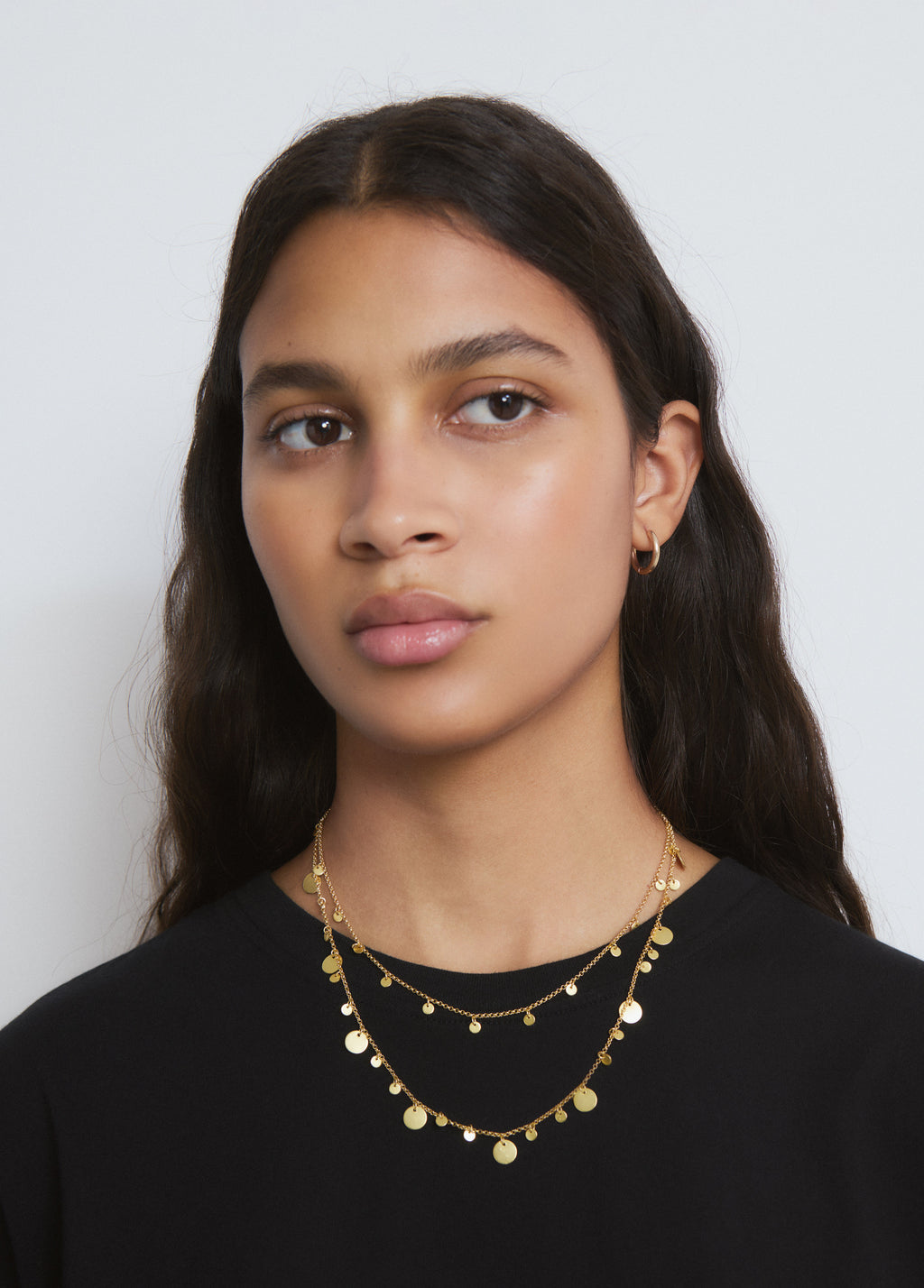 Double pendant necklace