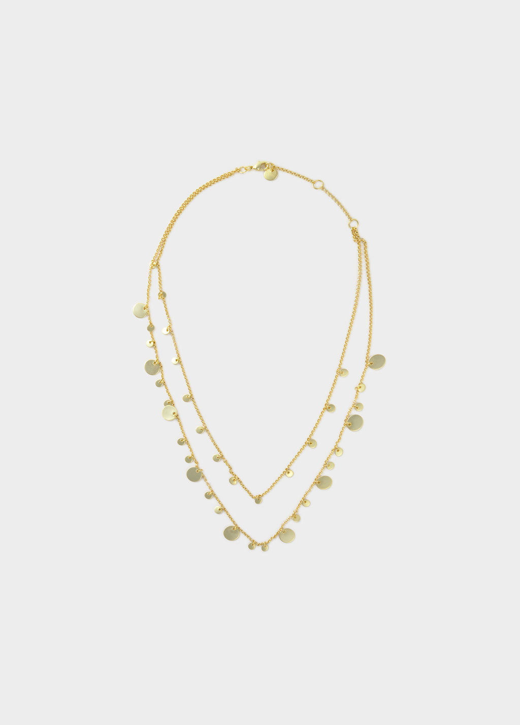 Double pendant necklace