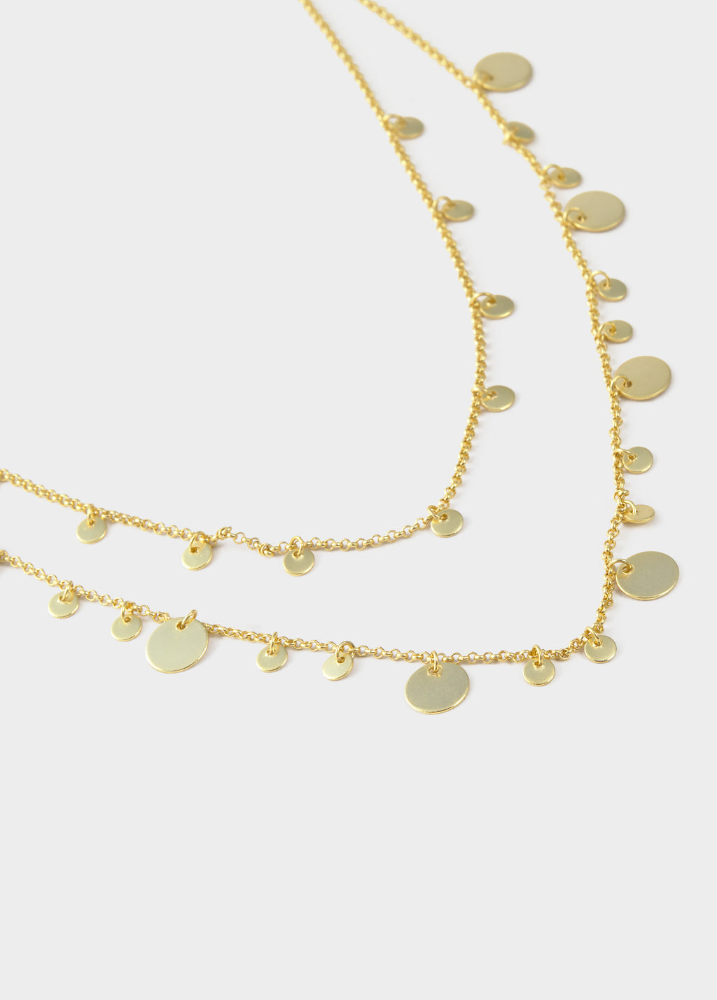Double pendant necklace