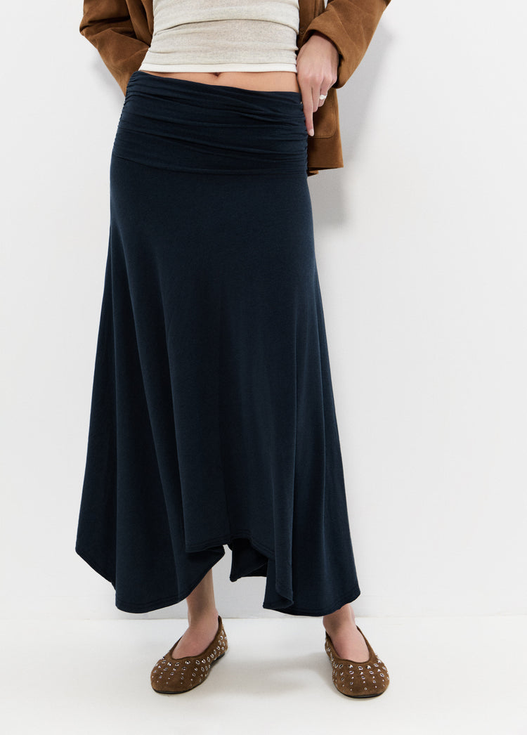 Draped sash skirt