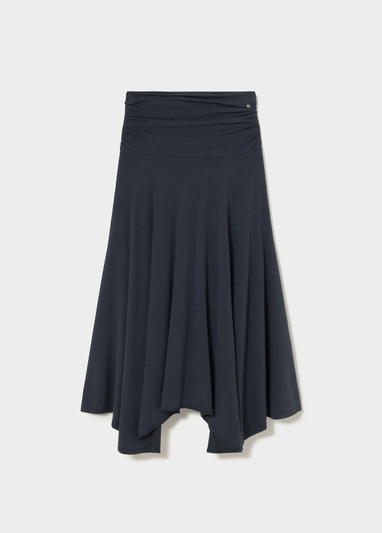 Draped sash skirt