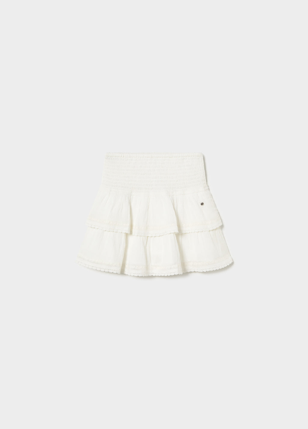 Romantic ruffled skirt