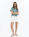 Romantic ruffled skirt