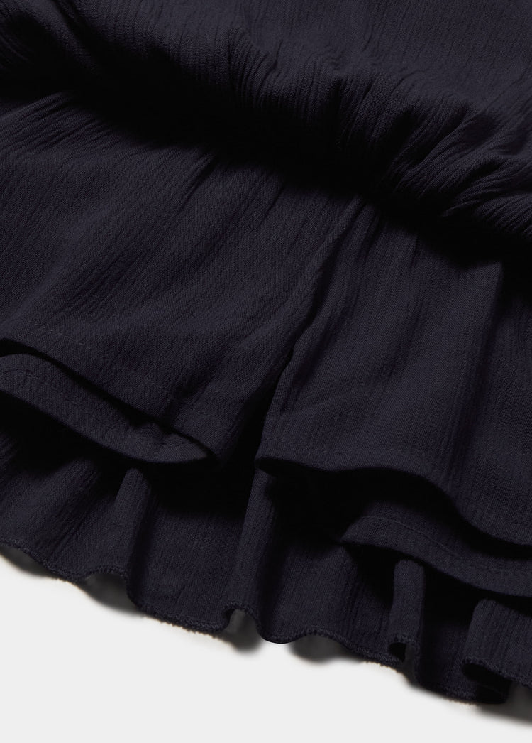 Rok met volant en kleine studs
