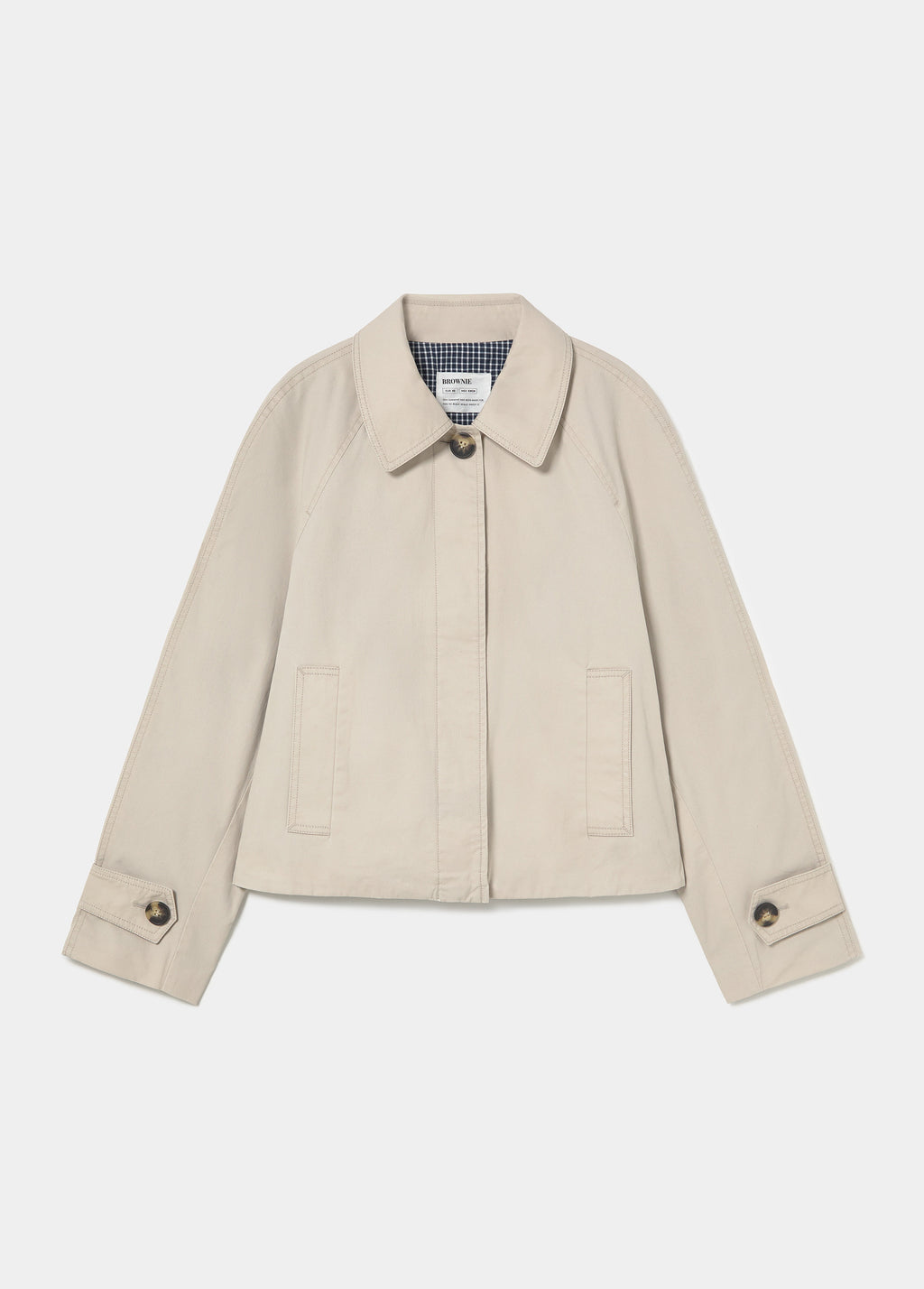 Gabardine bouffante