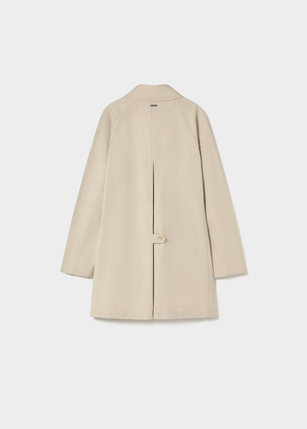 Mid-length trench coat