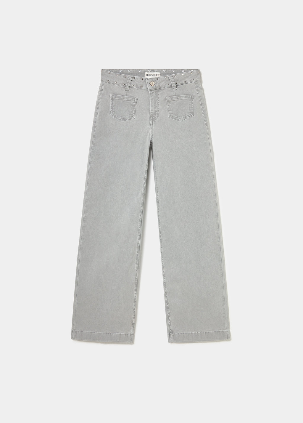 Jeans bolsillo parche estrella