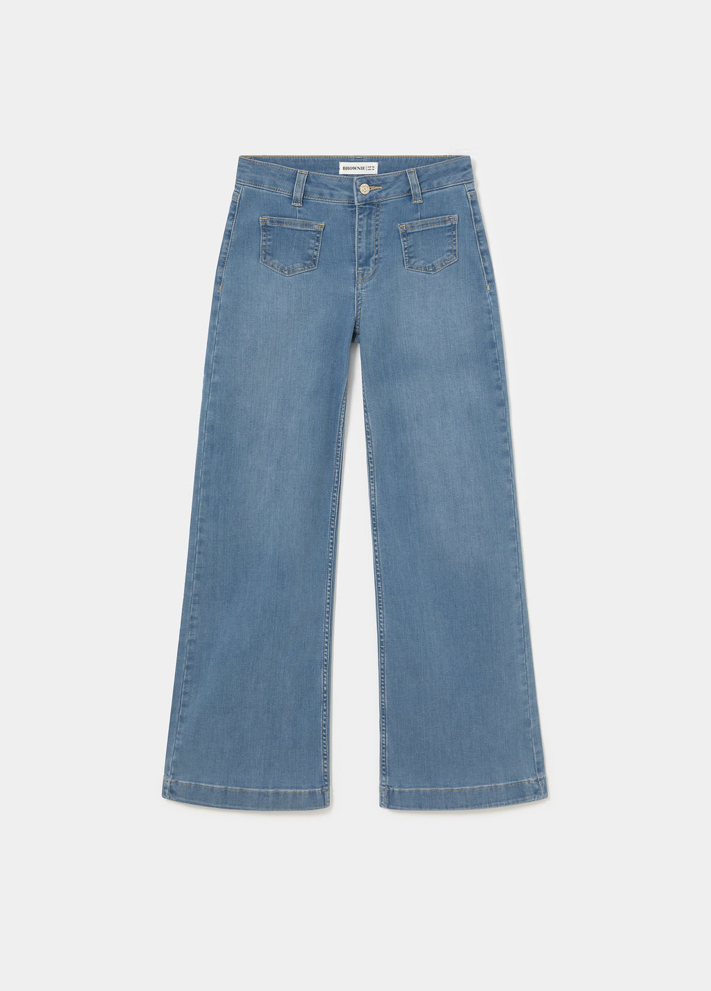 Jeans met zakpatch