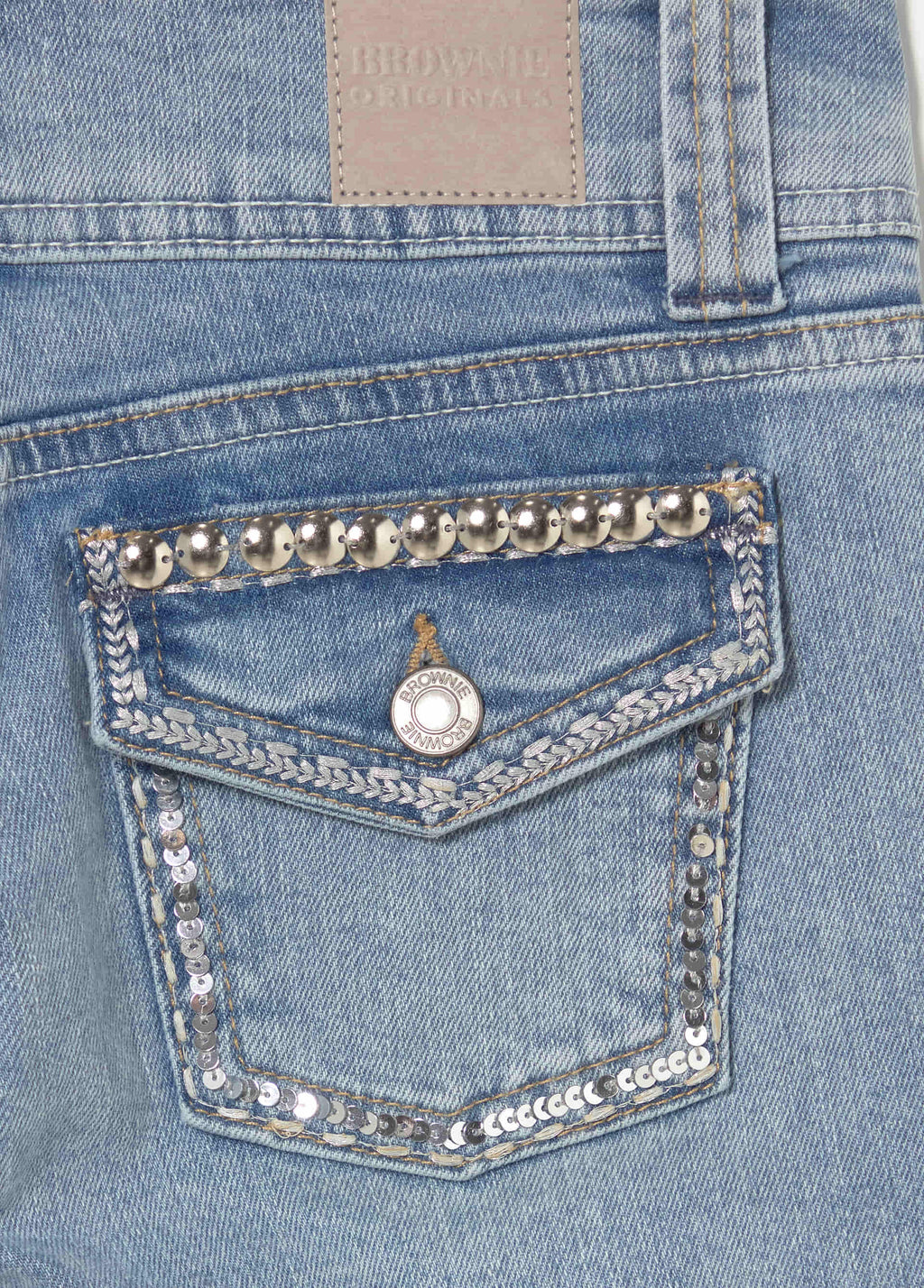 Jeans amb detalls als butxaques