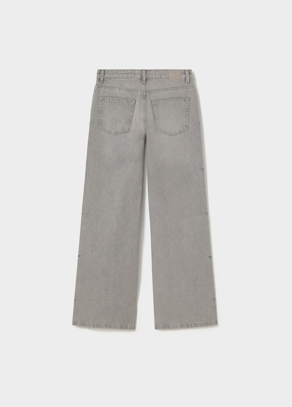 Jeans met meerdere sterren aan de zijkant