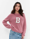 Embroidered sweater