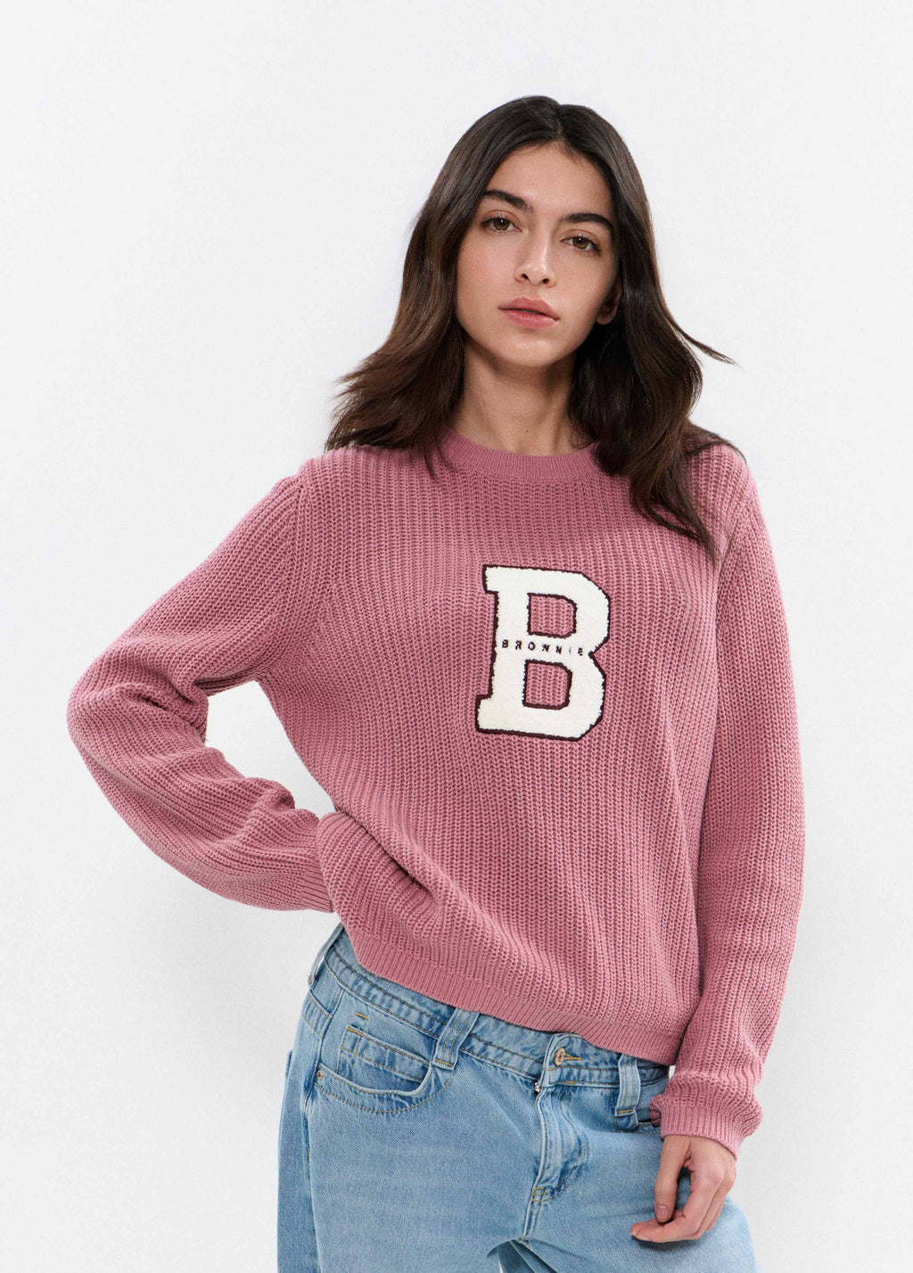 Embroidered sweater