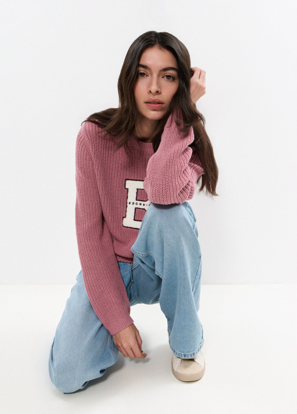Embroidered sweater