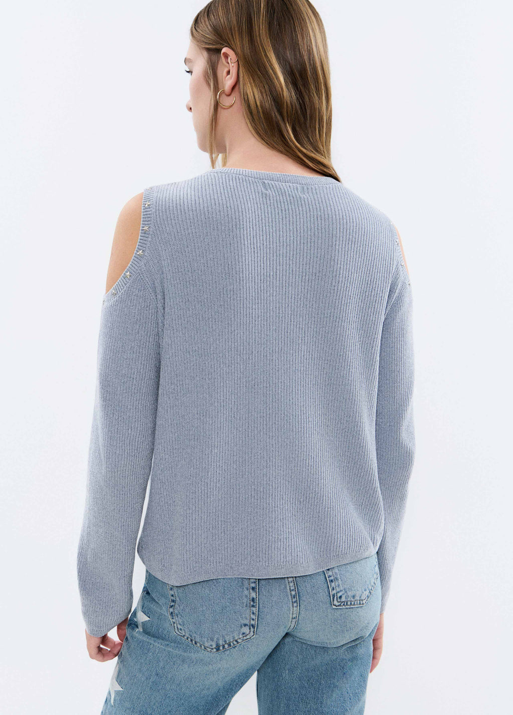 Chenille star sweater