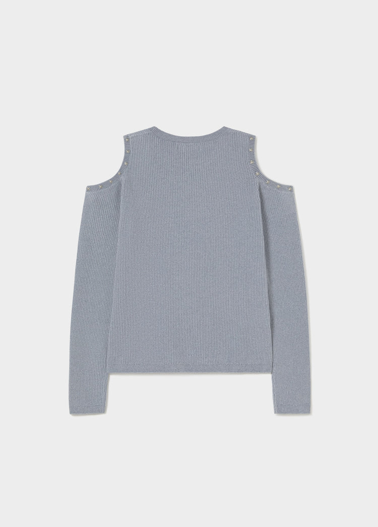 Chenille trui met sterren