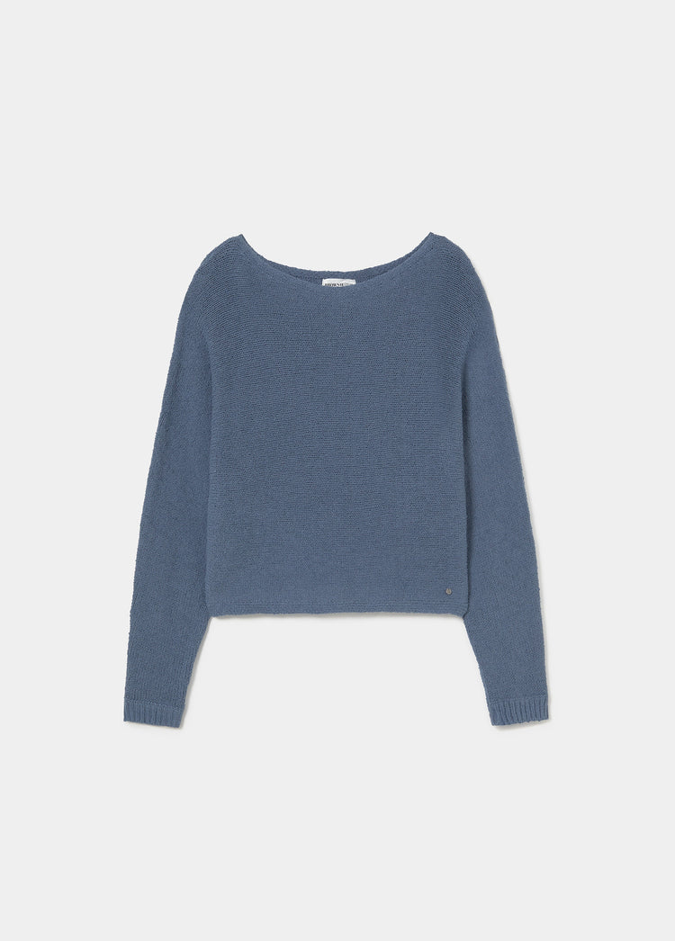 Slouchy trui van draad met textuur