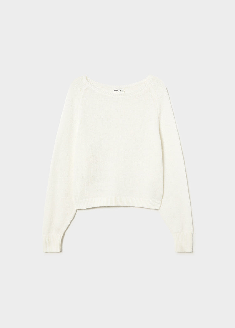 Slouchy trui met raglanmouwen